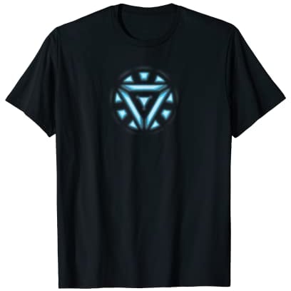 Marvel Studios Iron Man Tony Stark Arc Reactor T-Shirt