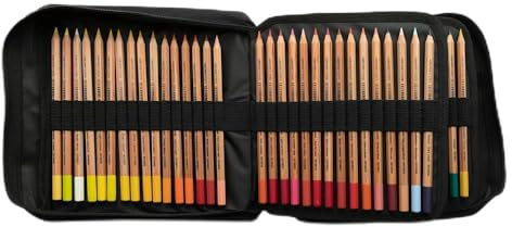Jackson's Art Essentials Pencil Case Nylon Holds 115 Pencils with Carry Handle