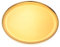 Bidponds Round Stainless Steel Large Tray, Jewelry & Cosmetics Storage, Serving & Display Tray, Gold, 11.02 Diameter, Dishwasher Safe