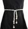 FAIRYGATE Perlengürtel Hochzeit Brautjungfer Gürtel Perlen Hochzeit Braut Taillenband Hochzeitskleid Gürtel Braut Schärpe Kleid Gürtel, DA3818
