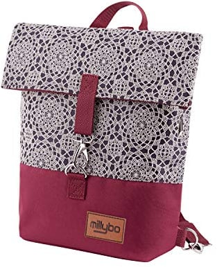 millybo SWEET Fahrradtaschen für Gepäckträger Damen & Herren, Fahrrad Tasche Hinten 3-in-1 Gepäckträgertasche und Rucksack, wasserfest (800.006 PLUS)