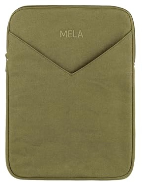 MELAWEAR Mela - Laptophülle Sumit | Nachhaltig mit Fairtrade Cotton, GOTS & Grüner Knopf Zertifizierung