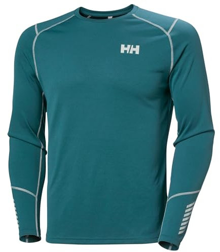 Helly Hansen Mens Lifa Active Crew Baselayer Jacket, 453 Dark Creek, XL EU
