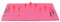 Infrarotkabine, 650W Fern-Infrarot-Sauna Decke Saunasack Körper Shaper Decke, 2 Zone Controller Professionelle Dampfdecke für die Heimsauna mit Fernbedienung (Rosa)
