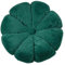 Fouriding Runde Blume Wurfkissen 45cm Samt Petal Kissen Kissen Boden Kissen für Wohnzimmer Sofa Bett Stuhl Boden Auto Home Decoration (Grün)