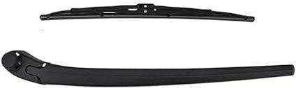 LMMPP Escobilla y Brazo del limpiaparabrisas Trasero para Seat Ibiza 2006 2007 2008 2009 2010 2011 limpiaparabrisas Trasero del Coche
