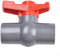 Premium PVC Ball Valve for Water Supply, Adhesive Socket, 20mm 25mm 32mm 40mm 50mm (20mm)