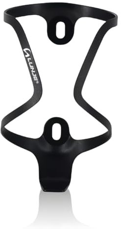 Goucrro Bike Bottle Cage, Lightweight Water Bottle Holder for Bike Strong Bicycle Drinks Holder 3 Colors for Road, Mountain Bikes(BLACK)