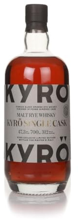 Kyro Single Cask Smoked Rye Finished in PX Cask (Master of Malt Exclusive)