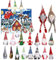 Wichtel Adventskalender 2024 | Christmas Gnome Adventskalender 2024 | 21 Tagen Weihnachtskalender 2024 mit 3 Stk Leuchtendem Wichtel Figuren | Weihnachtswichtel Adventskalender für Kinders Erwachsene