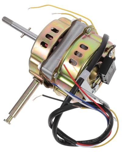 jojofuny Ersatzmotor 60w 220v mit Fernbedienung für Wandventilator und Sicher in Anwendung aus Stahl und Eisen Leiser Lüftermotor Einfach Einstellbar