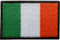 Mini Ireland Flag Patch Iron On Sew On Clothes Bag Small Irish Embroidered Badge