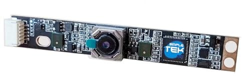 SIMPLETEK - Modulo webcam 2K 5MP con doppio microfono e cavo da 46 cm, compatibile con sistemi All-in-One e PC integrati