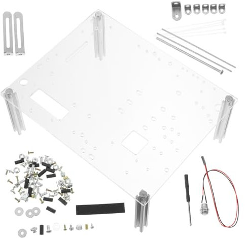 DOITOOL Open Air Computer Case for/uatx Motherboards Diy Bare Frame Easy Assembly for Gaming and Heat Dissipation