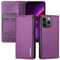 xinyunew Custodia per iPhone 12 Pro Max, Custodia in Pelle compatibili iPhone 12 Pro Max,Cover a Libro per iPhone 12 Pro Max Magnetica Portafoglio,Viola