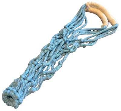 Amagogo Sac porte-bouteille en corde tissée pour entraînement, randonnée, camping