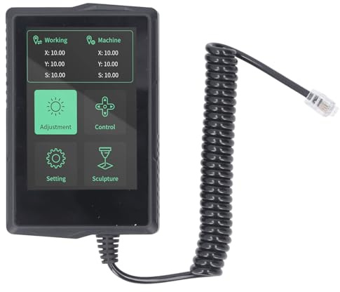 Respicefinem 3.5 Zoll Handheld Offline Farb-Touchpanel-Controller für CNC-Graviermaschinen – kompatibel mit Twotrees TTS 55 PRO und TTS 10 PRO