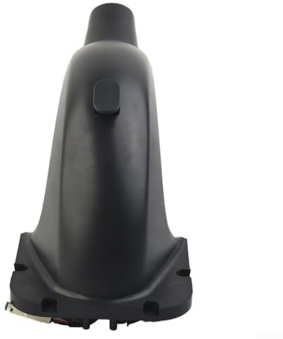 Hinteres Schutzblech mit Halterung und wasserdichtem Rücklicht für Ninebot Max G30/G30D Elektroroller, langlebiges ABS + PC Heckkotflügel-Zubehör in Schwarz und Rot (nur Fender)