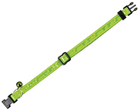 Nobby Katzenhalsband Neon, Neongelb, 1 Stück