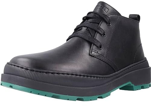 Camper Brutus Trek K300434, Stivale del deserto Uomo, Nero 007, 43 EU