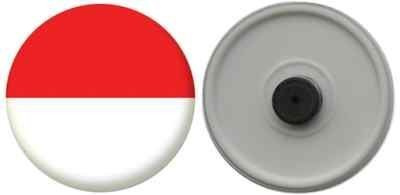 Monaco Country Flag Large 58mm Button Badge Fridge Magnet