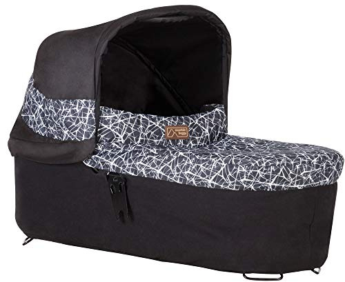 Mountain Buggy Carrycot Plus with 3 Seat Modes for 2015 Terrain, Plus One, and Urban Jungle, Graphite