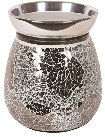 Aroma Accessories VC1068 Electric Wax Melt Burner - Mirror Crackle