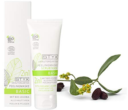 STYX Kräutergarten BASIC Peelingmaske mit Bio-Jojoba 70ml COSMOS