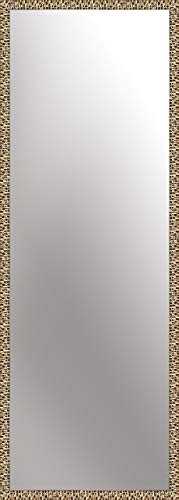 nielsen HOME Wandspiegel, 50 x 150 cm, Kunststoff, Gold Glanz, Ganzkörperspiegel für alle Wohnbereiche, Hoch- & Querformat, anpassbare Aufhänger, Florentina