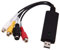 RETYLY Video Audio VHS VCR Carte De Capture Video USB vers Adaptateur De Carte De Capture Convertisseur DVD