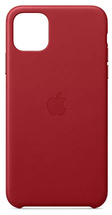 Apple Leder Case (für iPhone 11 Pro Max) - (Product) RED - 6.5 Zoll