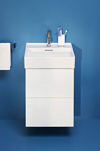 LAUFEN Kartell Handwaschbecken, unterbaufähig, 1 Hahnloch, ohne Überlauf, 460x460mm, H8153310001111, Farbe: Weiß