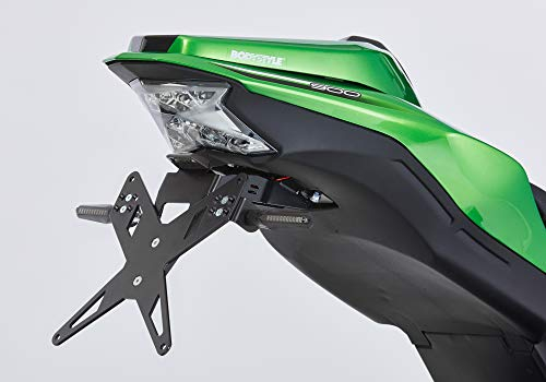 PROTECH X-Shape Kennzeichenhalter kompatibel mit Kawasaki Z900 2017-2019 ZR900B/D