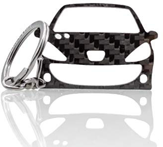 BlackStuff Porte-clés en fibre de carbone compatible avec 206+ 2009-2013 BS-964