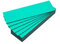 Magnet-Etiketten, Farbe Türkis, Länge 10 cm, Breite 2 cm, 25 Stück