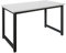 Kingpower Tisch Computertisch PC Schreibtisch Bürotisch 120 x 60 cm Auswahl, Farbe:Schwarz/Weiß