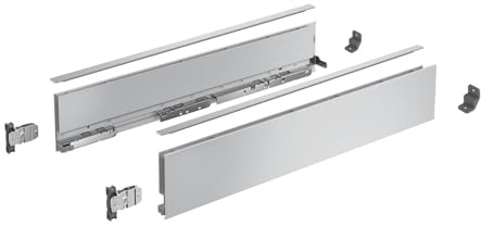 AvanTech YOU Set Zarge, Höhe 101 mm x NL 270 mm, silber, links und rechts_Artikel _ 9255244