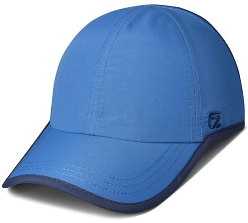 Mens Hats Baseball Cap UPF 50+ Sun Quick Dry Lightweight Breathable Trucker Hat Outdoor Hiking Fishing Run Golf Sports Dad Mesh Hats A Go Running Quick Drying Hats for Women Men Blue XL
