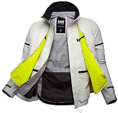 Helly Hansen Modular Ride Infinity Veste de Pluie, 823 Nimbus Clou, s Homme