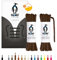 biped LACES 2 pares de cordones redondos de algodón ø 3,5 mm - Cordones de calidad resistentes al desgarro para zapatos de cuero, zapatillas de deporte - fabricados en la UE z2901(marrón,60 cm)