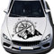 Decalcomanie Auto,Bussola con Adesivi Mountain Jeep, Impermeabile Vinile Cofano Decalcomania/Auto finestrino/Auto Grafica Lato Corpo, Adesivi Auto per Jeep per Wrangler SUV Ford Decorazione, Camp