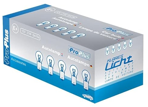 10 Stück Glühbirne 12V 21W BA15s - Lampe - Autolampe - Kugellampe - Birnen - Anhänger