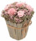 Blumenstrauß groß rosa Rosen Trockenblumen Blumen-Deko Hochzeit Wohn-Deko