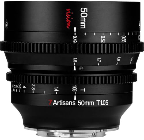 7Artisans Vision 50mm T1.05 für Sony E (APS-C)