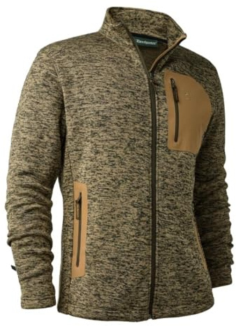 Deerhunter Sarek Knitted Jacket - Butternut melange