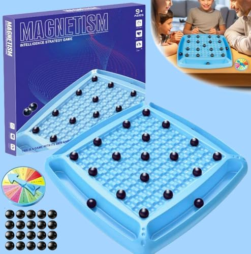 Jeu d'échecs magnétique - Jeu d'échecs magnétique - Jeu d'échecs - Planche d'échecs portable pour adultes et enfants - Pour les fêtes et les voyages (D)