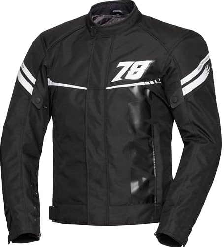 FLM Traction Textiljacke - Wasserdicht & Atmungsaktiv - Airbag-geprüft - Mit Thermoweste & Reflektoren