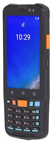 Android-Barcode-Scanner, 4G WiFi Bluetooth 3 GB + 32 GB Android 11 1D 2D Barcode-Scanner IP66 Wasserdichter 4-Zoll-Bildschirm Handheld-Mobilcomputer-Datenterminal für Lagerinventur