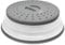 NERTHUS FIH 1300 Tapa Plegable Multifuncional para Microondas con Protección Antisalpicaduras y Cesta de Drenaje para Frutas y Verduras, en Color Gris