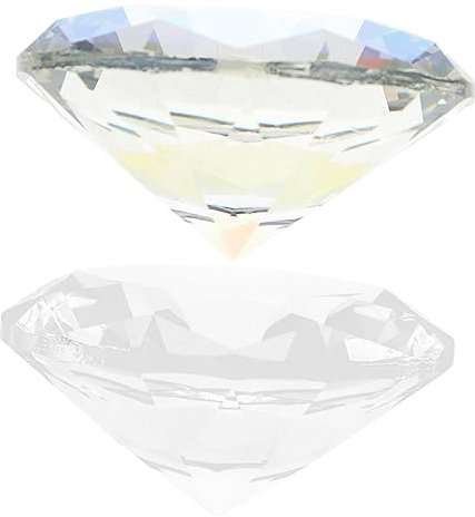 VINTORKY 2stücke Foto Requisiten Dekorative Deko Transparent Und Holografisch Für Maniküre Fotos Und Heimdekoration